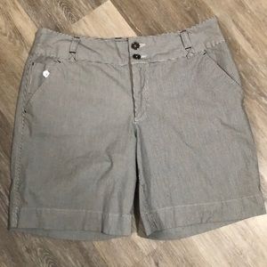 Christopher & Banks Seersucker Shorts